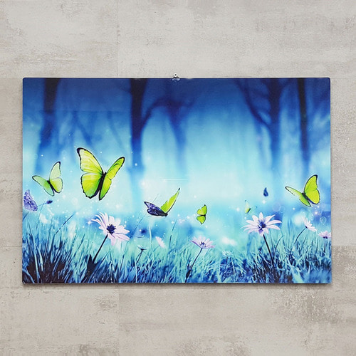 BnH 꽃 나비 액자 풍수 인테리어 디자인 그림 8686